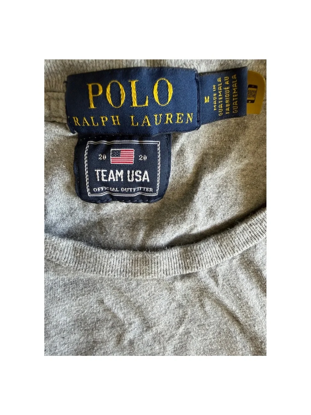 Polo Ralph Lauren Team USA Tokyo Olympics 2020 Polo Bear T Shirt M Americana
